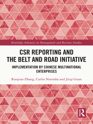 cover image of CSR Reporting and the Belt and Road Initiative